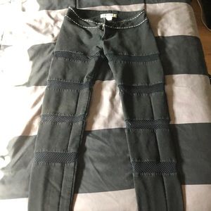 Fishnet cutout leggings